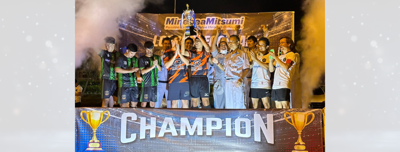 The Annual Football Tournament of 2023 : "Minebea Lopburi League Cup 2023"