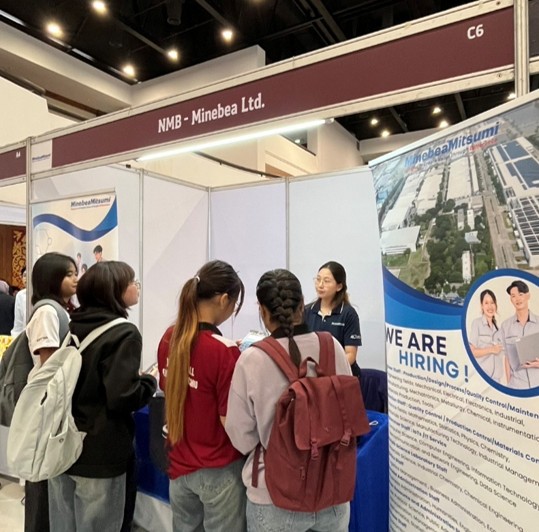 Job Fair at Chiang Mai University.