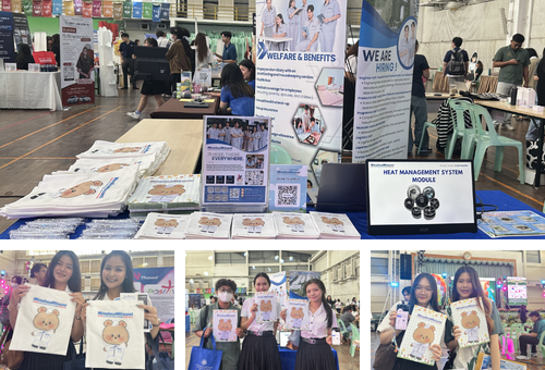 Job Fair at Kasetsart University, Sriracha Campus