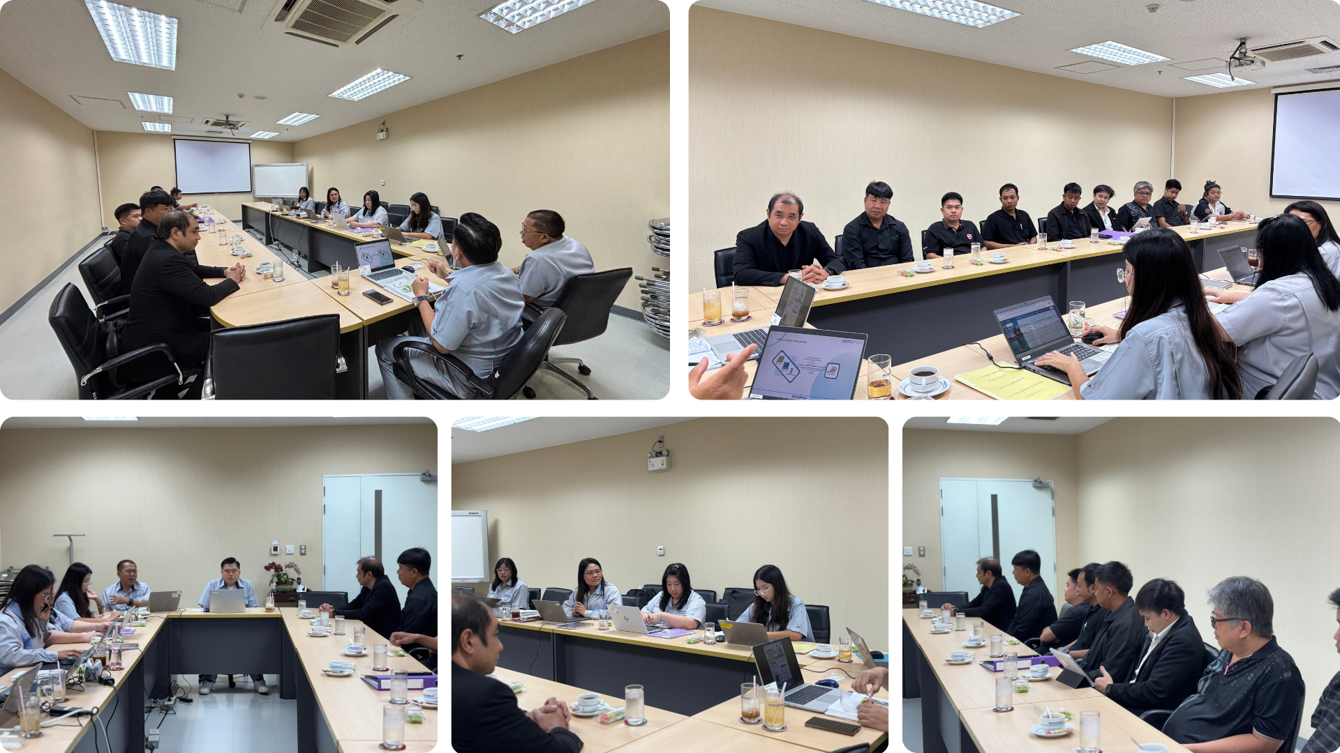Consultation meeting regarding internship opportunities with Sing Buri Technical College 2.